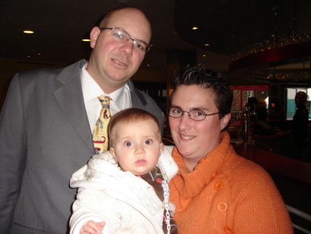 Sébastien, Maë et Catherine Braun